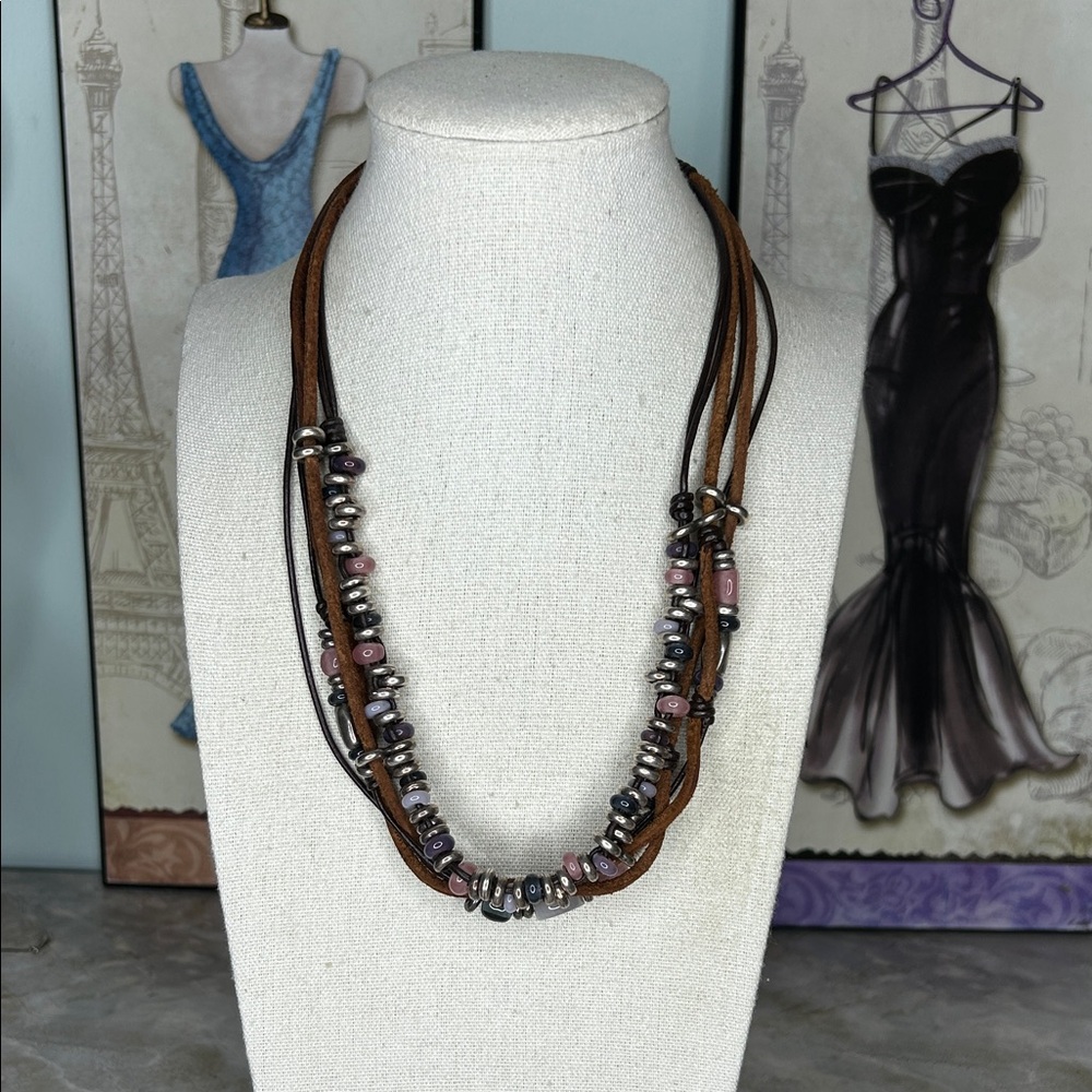 Uno de 50 Necklace 8” drop with extender